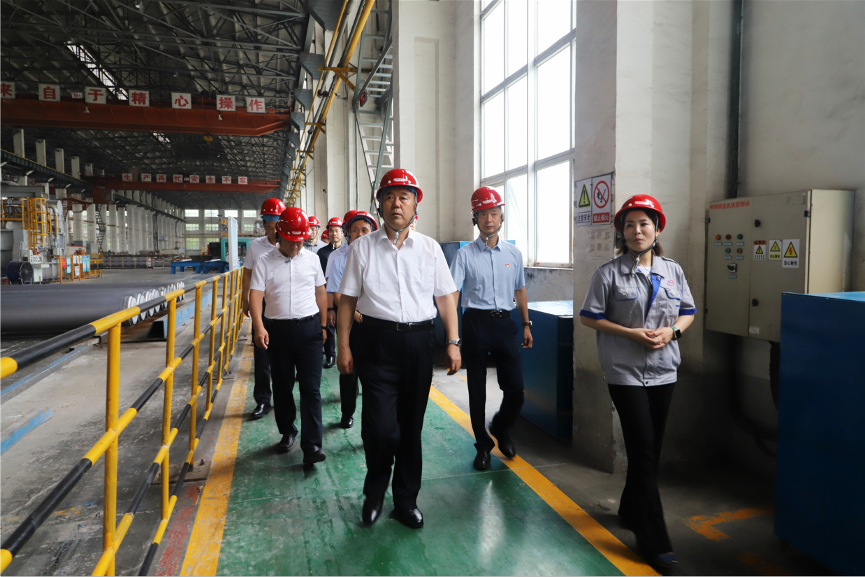 省應急廳來山東三星集團調(diào)研指導并開展黨建共建活動